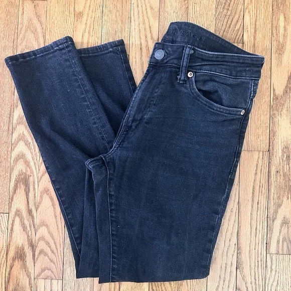 American Eagle Outfitters Men’s Black Jeans - Picture 1 of 5